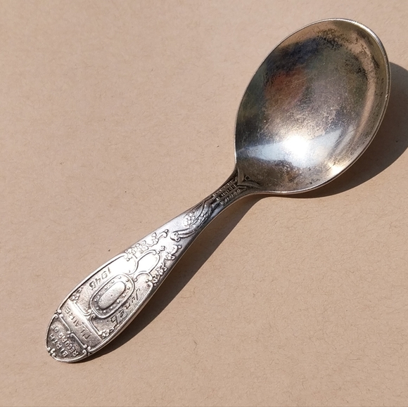 Silver Sterling Baby Spoon - Picture 3 of 15
